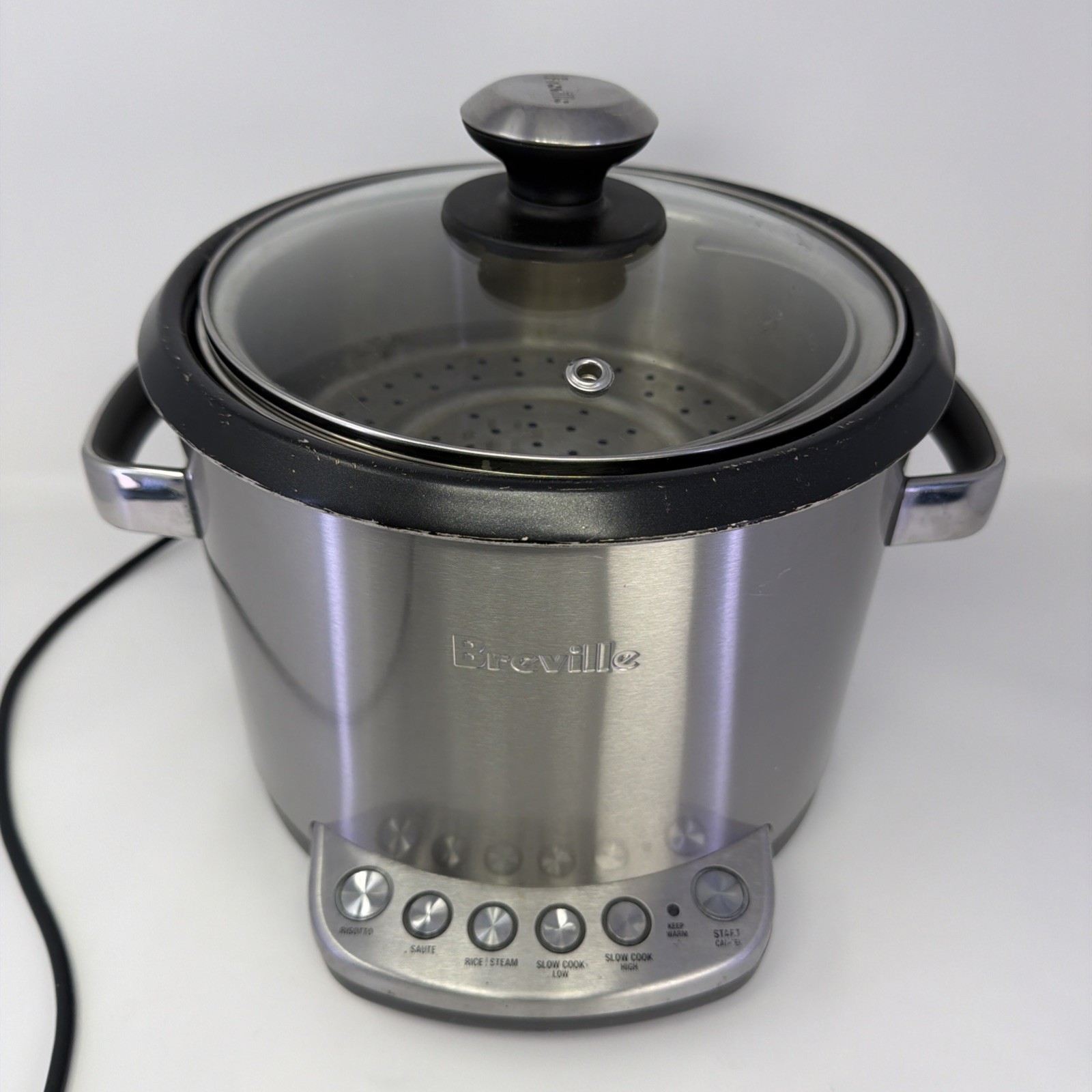 Breville Risotto & Rice Cooker Plus BRC600XL Sautéing Slow Steamer Sauté Steam
