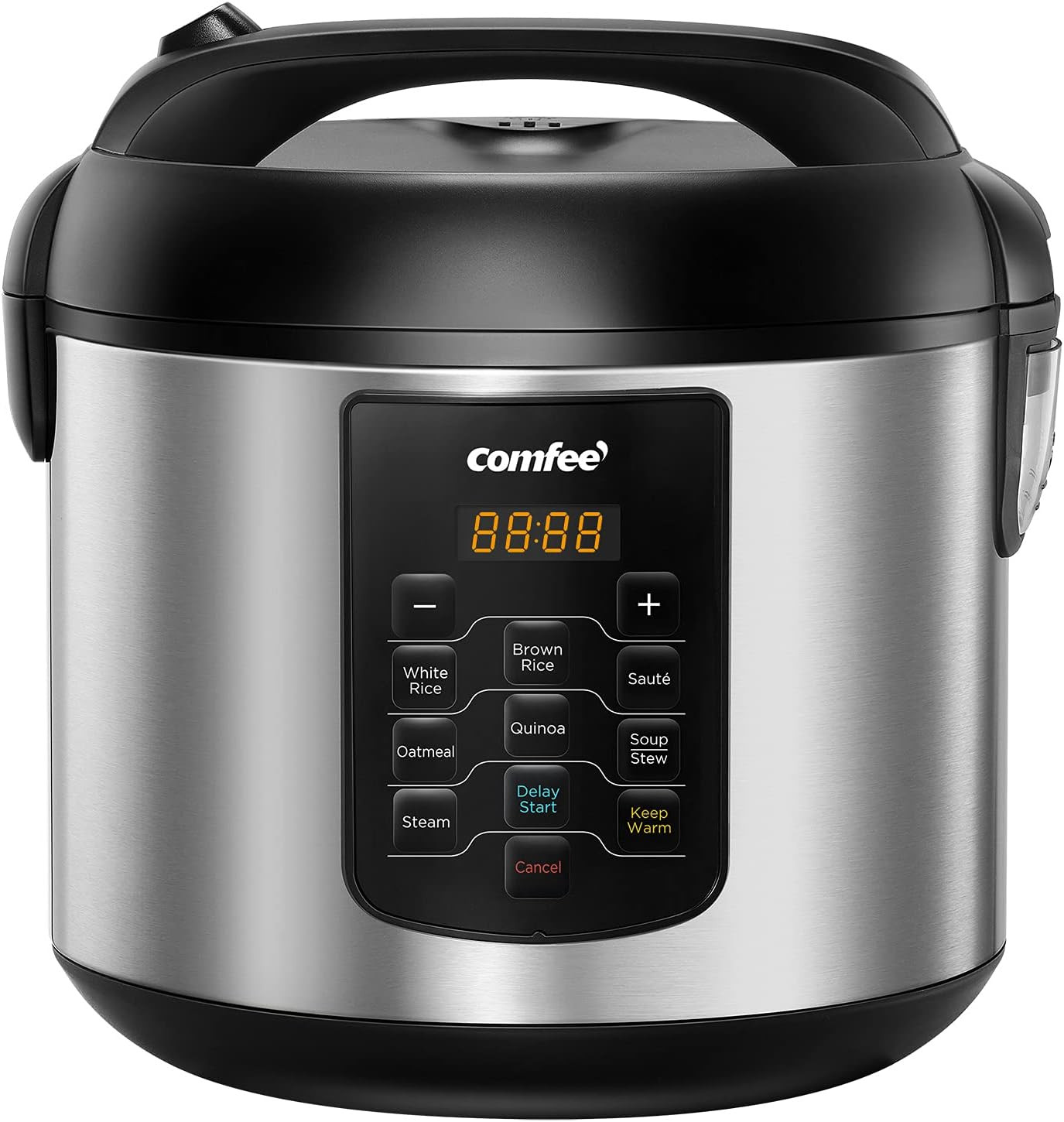 Rice Cooker 10 Cup Uncooked/20 Cup Cooked, Rice Maker, Steamer, Saute, Steamer a