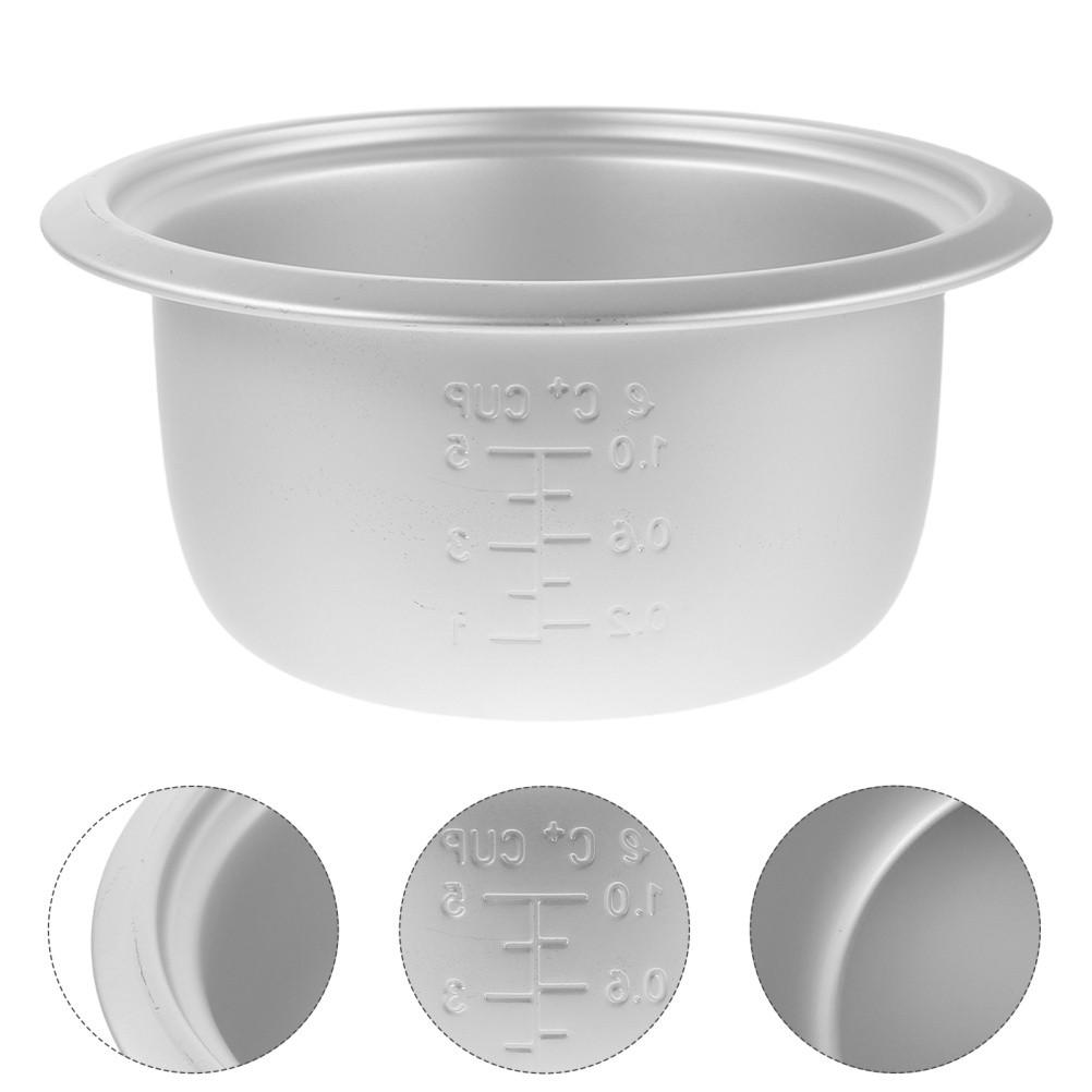 Rice Cooker Pot Replacement: 2l Dishwasher-Safe Non-Stick Rice Cooker Inner Pot