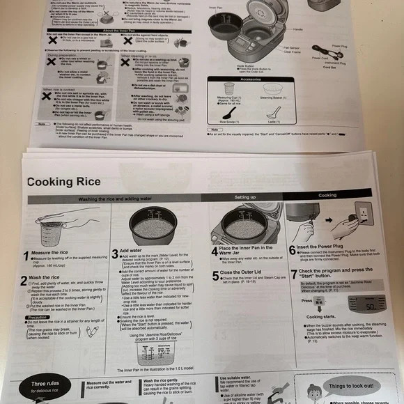 Panasonic Rice Cake Bun Soup Cooker SR-FD106 5 cup