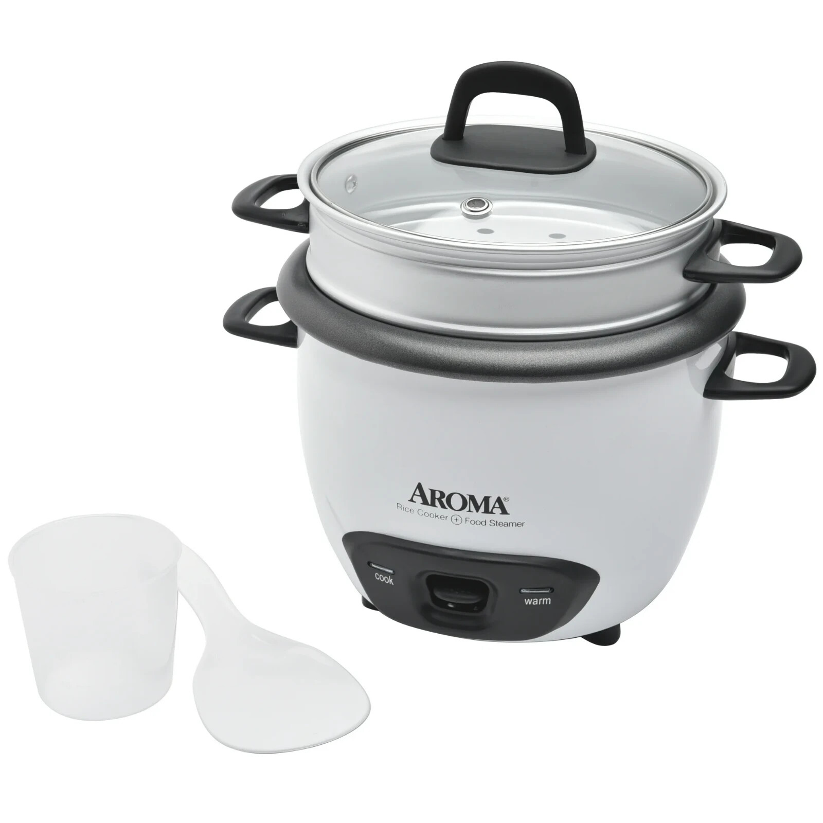 6-Cup / 1.5Qt. Rice Cooker & Grain Cooker Steamer Home Office Kitchen Cooking US