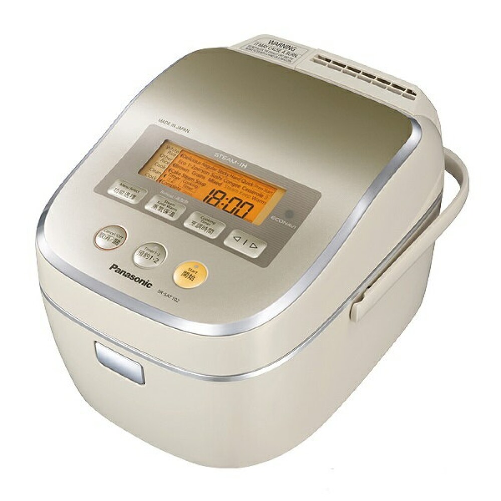 Panasonic IH Rice Cooker 1L 5.5Cup SR-SAT102-N AC220V EMS Noble Champagne