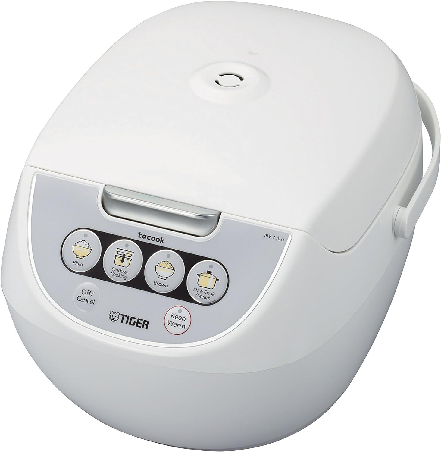 TIGER JBV-A10U 5.5-Cup (Uncooked) Micom Rice Cooker and Warmer with Tacook Food