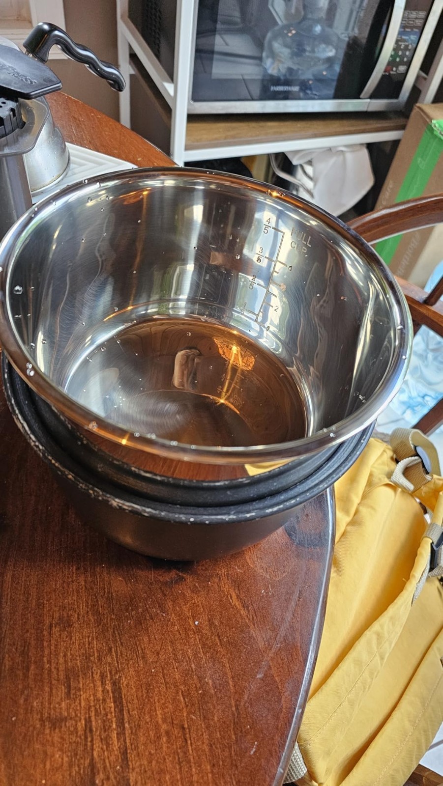 Replacement Stainless Steel Inner Pot 5.5 Cup for Multi-Cooker Easy Clean