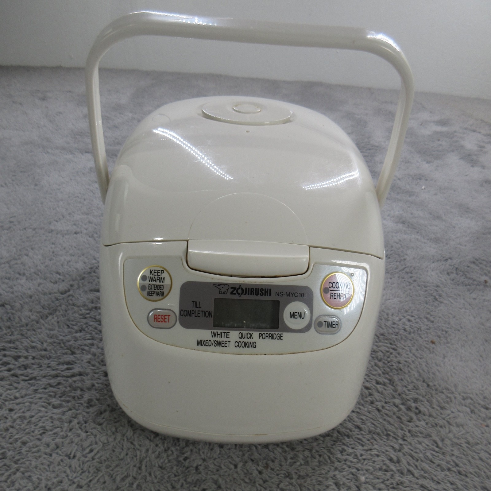 ZOJIRUSHI NS-MYC18 Micom Fuzzy 10 Cup Rice Cooker & Warmer No Top Cap