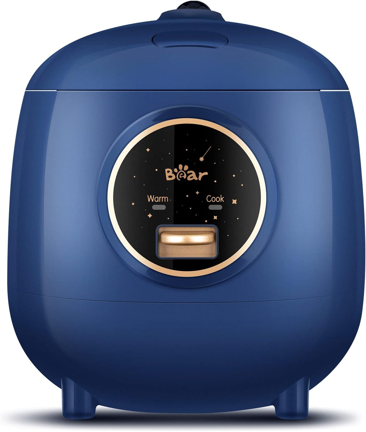 Mini Rice Cooker 2 Cups Uncooked, 1.2L Portable Non-Stick Small Travel Rice Cook