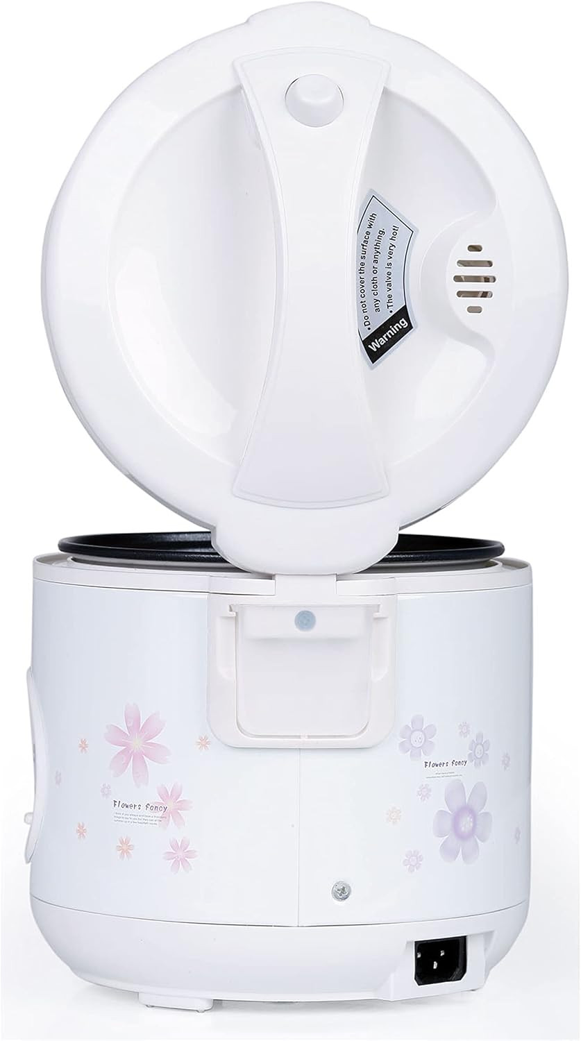 Automatic Rice Cooker & Food Steamer 10 Cup, White (TRC-10RS)