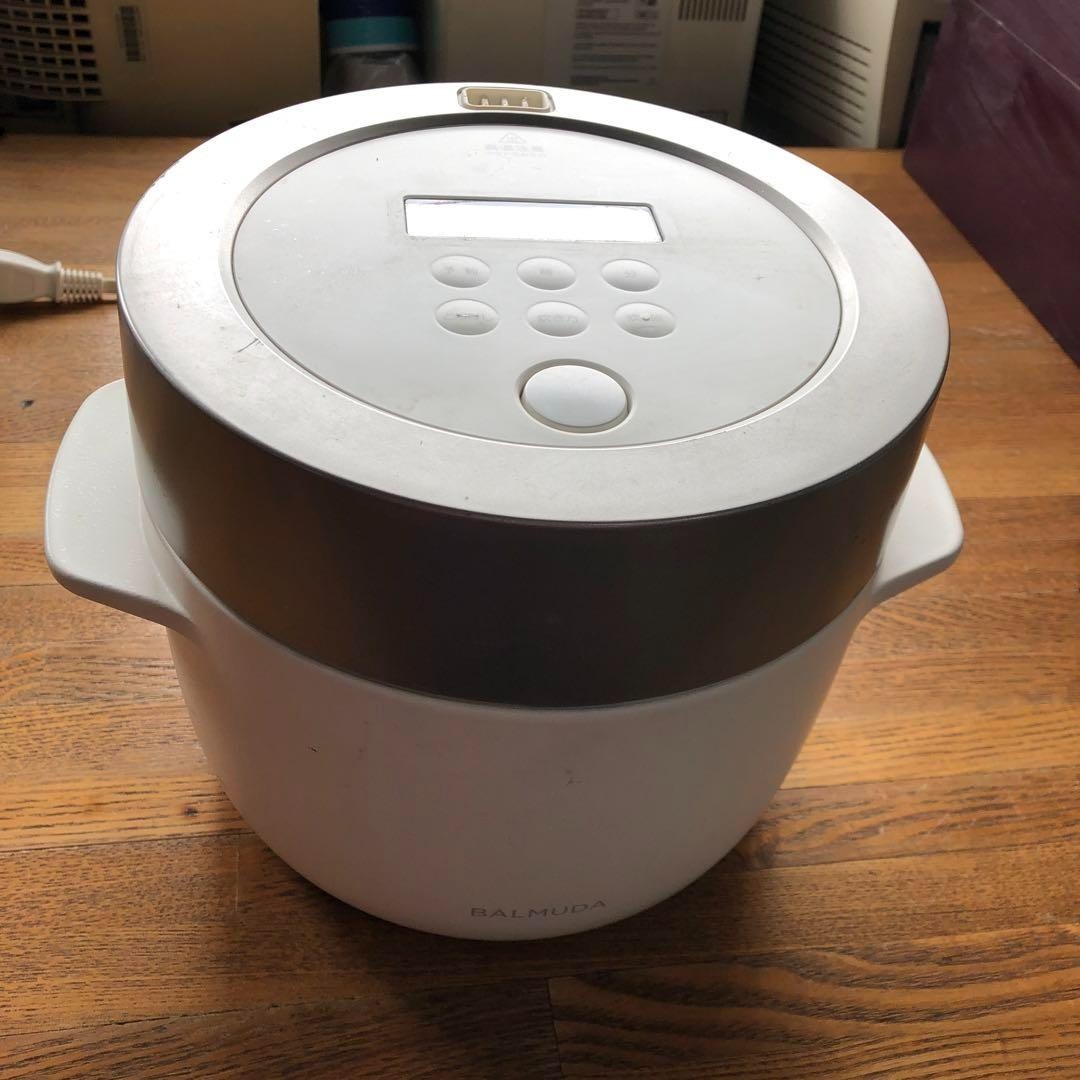 Balmuda The GOHAN K03A-WH Electric Rice Cooker 3 Cups White USED[Very Good] JP