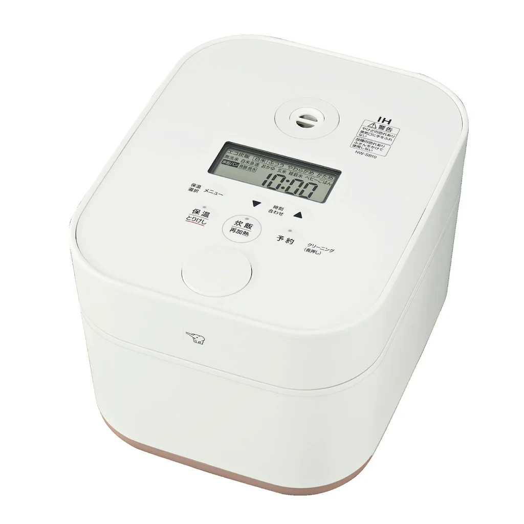 ZOJIRUSHI STAN. NW-SB10 IH Rice Cooker & Warmer 5.5 Cups White 100V New From JP