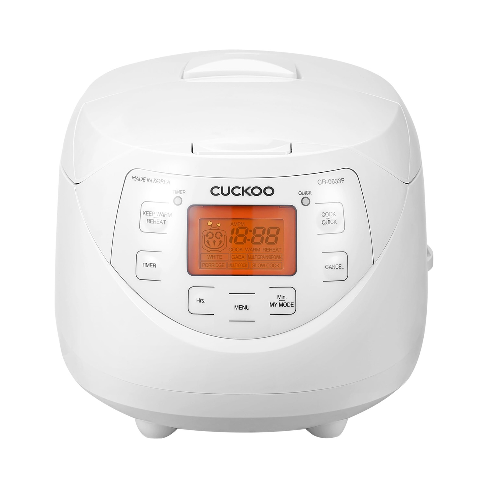 Micom Rice Cooker 6 Cup Uncooked / 12 Cup Cooked, Korean Fuzzy Logic Rice Cooker