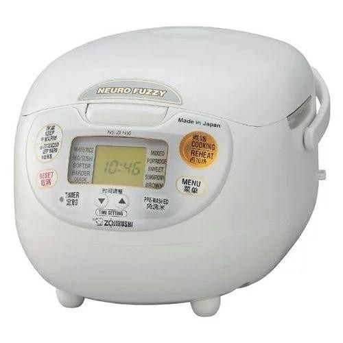 Zojirushi Microcomputer Rice Cooker 5.5-cup Premium White NS-ZLH10-WZ 220V-230V