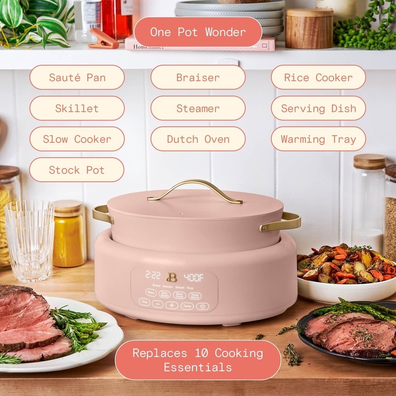 10-in-1 Electric Multi-Cooker Slow Cook Sauté Steamer Rice Dish Display New