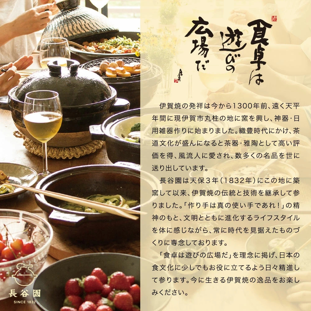 NAGATANIEN Steamer insert DONABE SUNOKO Pot Pottery 22cm Inner tray Only Japan