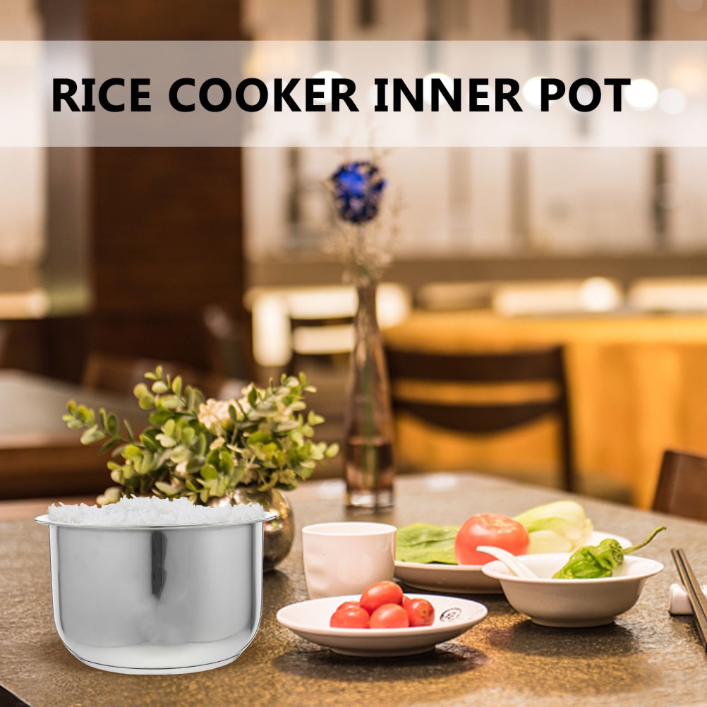 Electric Cooker Stainless Steel Inner Pot 2L Non Stick Rice Cooker Pot