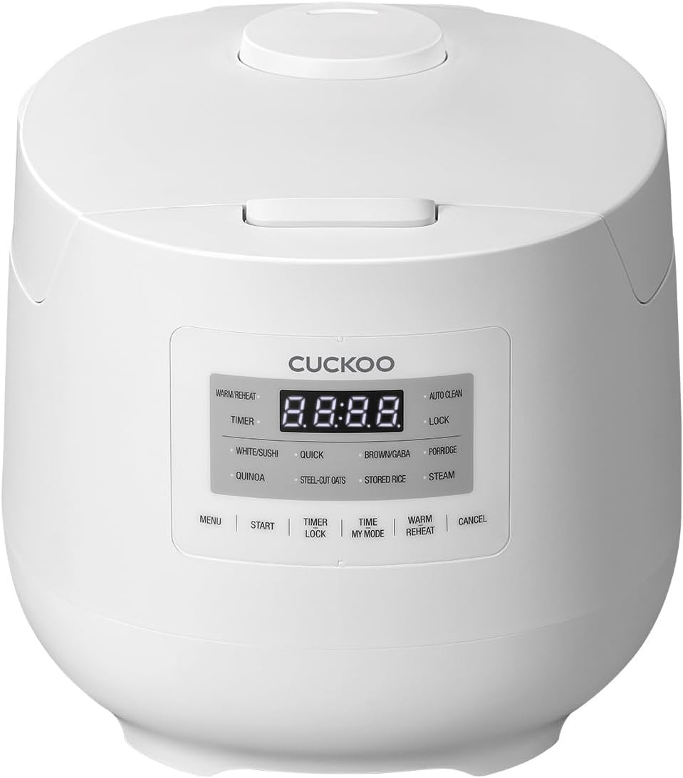 6-Cup / 1.5 Qt. (Uncooked) Micom Rice Cooker and Warmer, Steamer Basket, 11 Oper