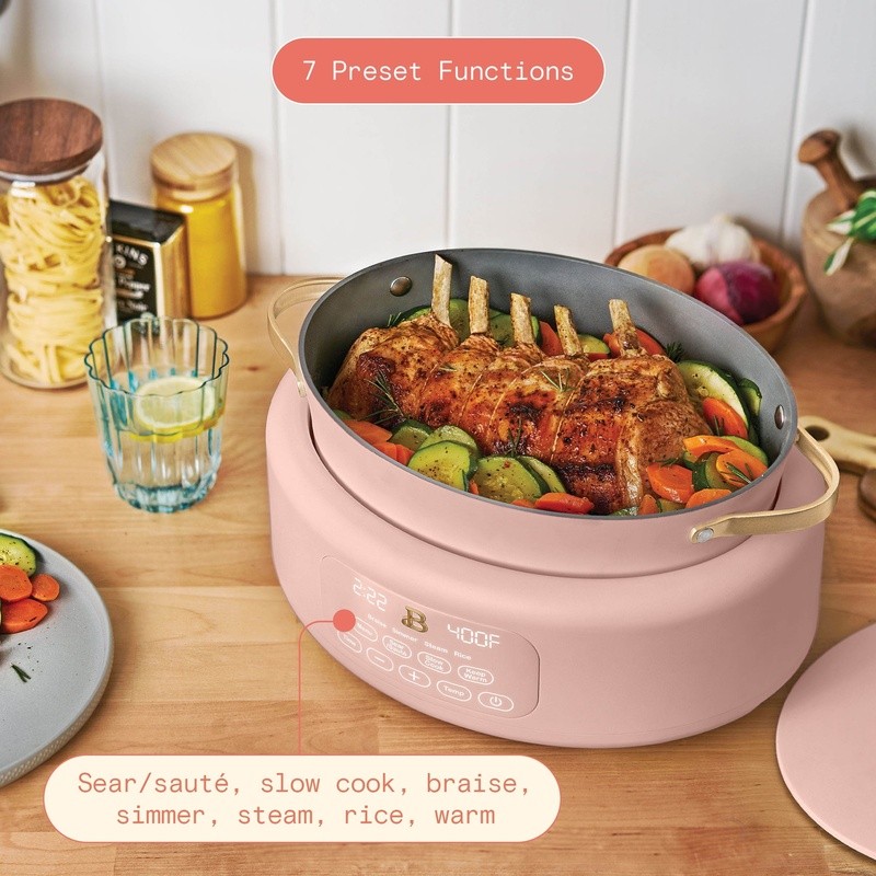 10-in-1 Electric Multi-Cooker Slow Cook Sauté Steamer Rice Dish Display New