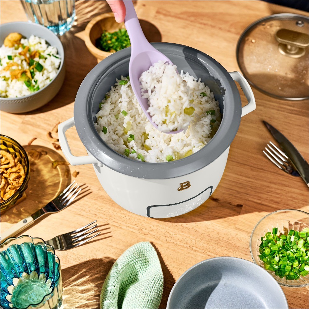 6-Cup Cooked, 3-Cup Uncooked Digital Electric Rice and Grain Cooker