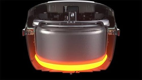 TIGER JPK-W10W Pressure IH Rice Cooker 5.5 Cup Model Brown 220V for Oversea NEW