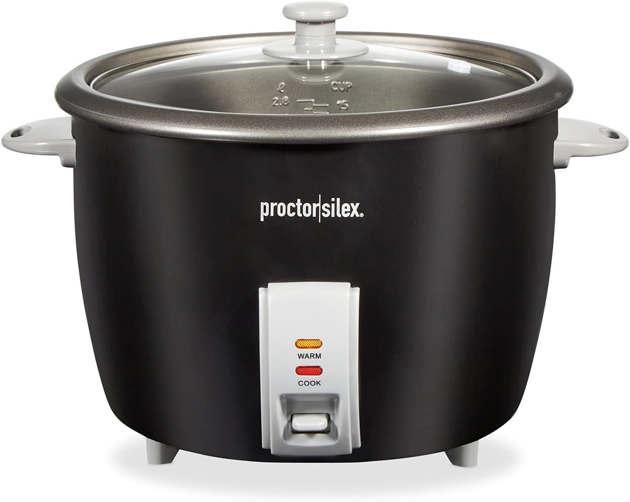Rice Cooker & Food Steamer, 30 Cups Cooked (15 Cups Uncooked), Includes Steam an