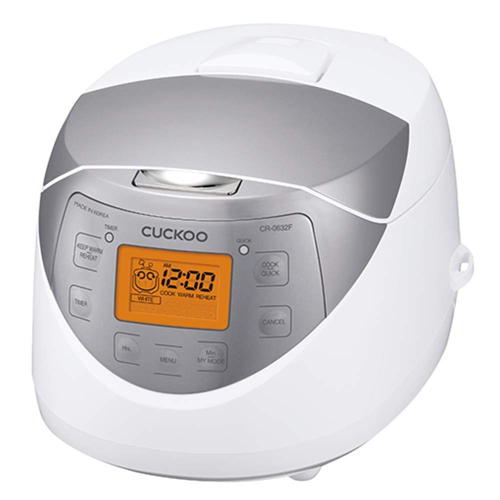 CUCKOO Micom Rice Cooker 6 Cup Uncooked / 12 Cup Cooked Korean Fuzzy Logic Rice
