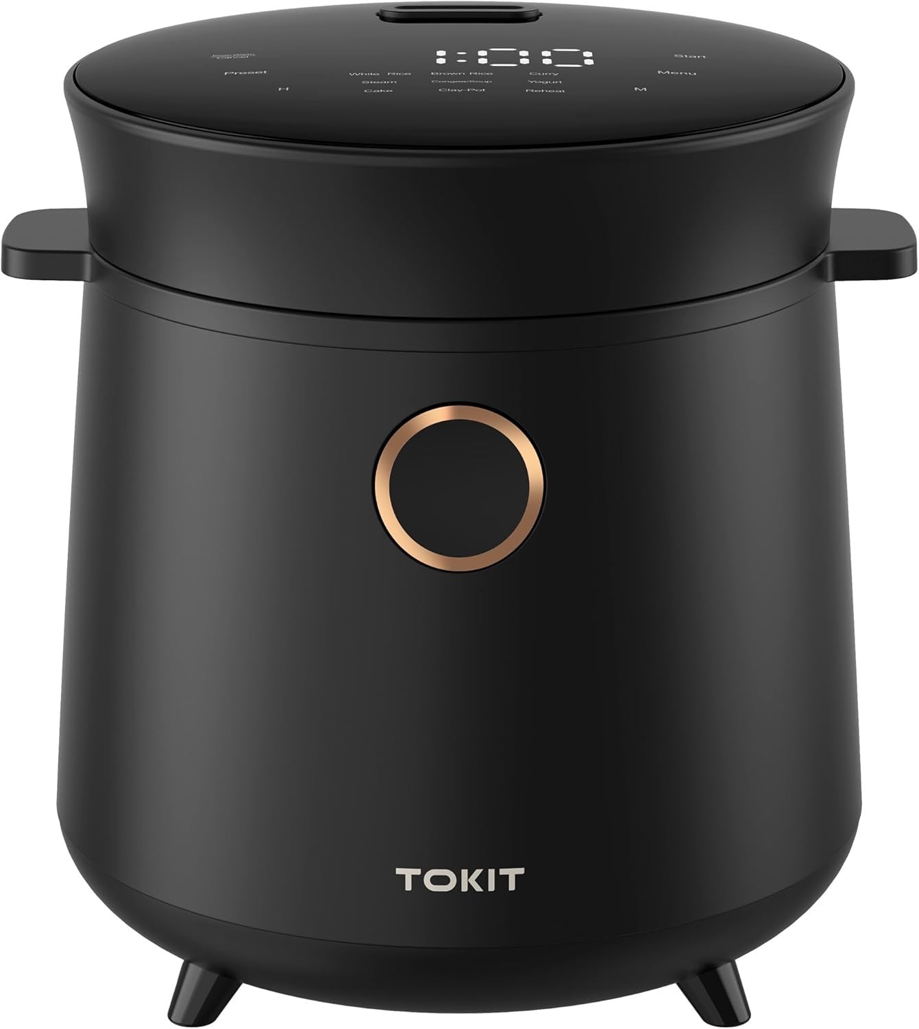 Compact Mini Rice Cooker Small Kitchen 3-Cup Uncooked / 6-Cup Cooked Non Stick
