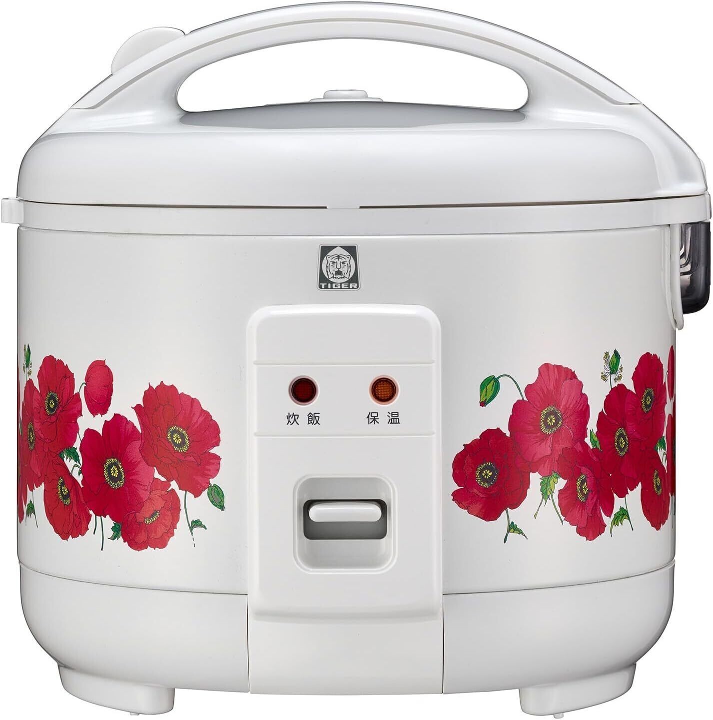 Tiger Rice Cooker 3 cup JNP-T055 Retro Poppy Pattern Reproduction 100V50/60Hz