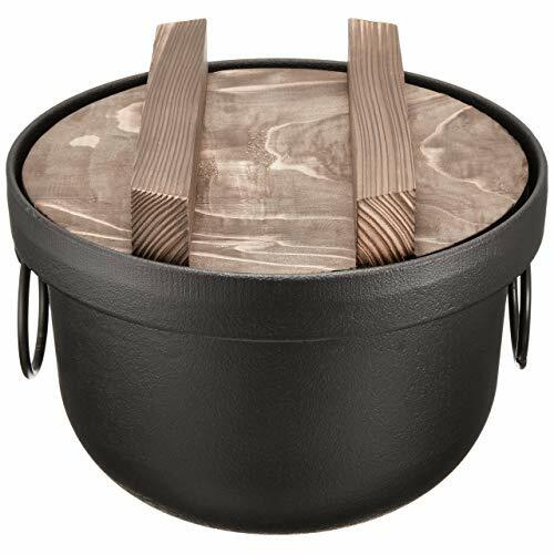 Japanese Traditional TETSUGAMA Rice Cooker Iron Pot 3 go Made in Japan EMS W/T