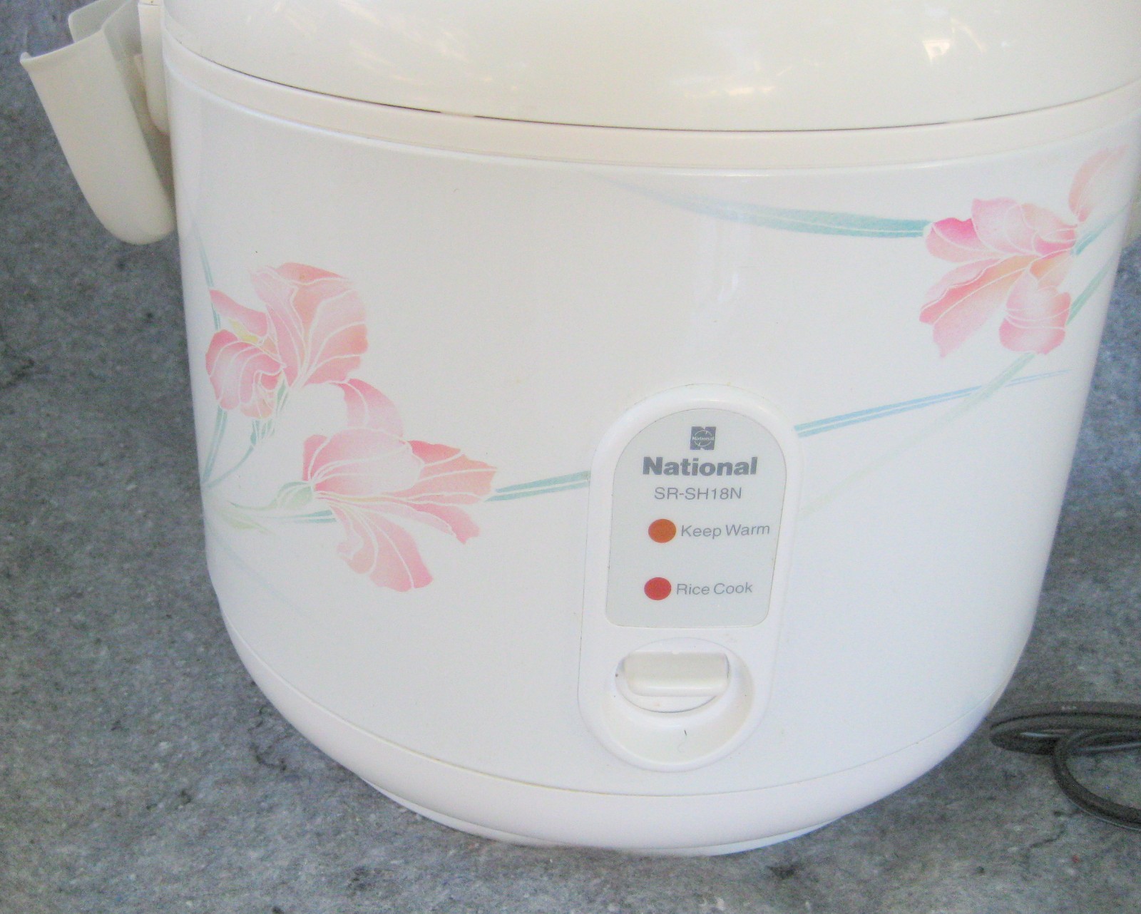 National SR-SH18N Lovely Orchid Electronic Rice Cooker/Warmer 10 Cup 120V