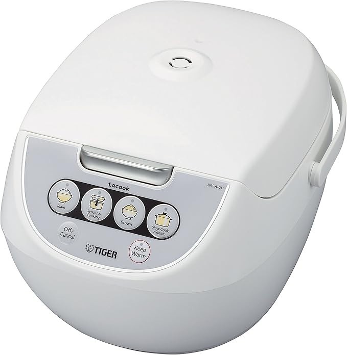 Tiger JBV-S10U 5.5 Cup 1.0L Microcomputer Rice Cooker Warmer Steamer NOB
