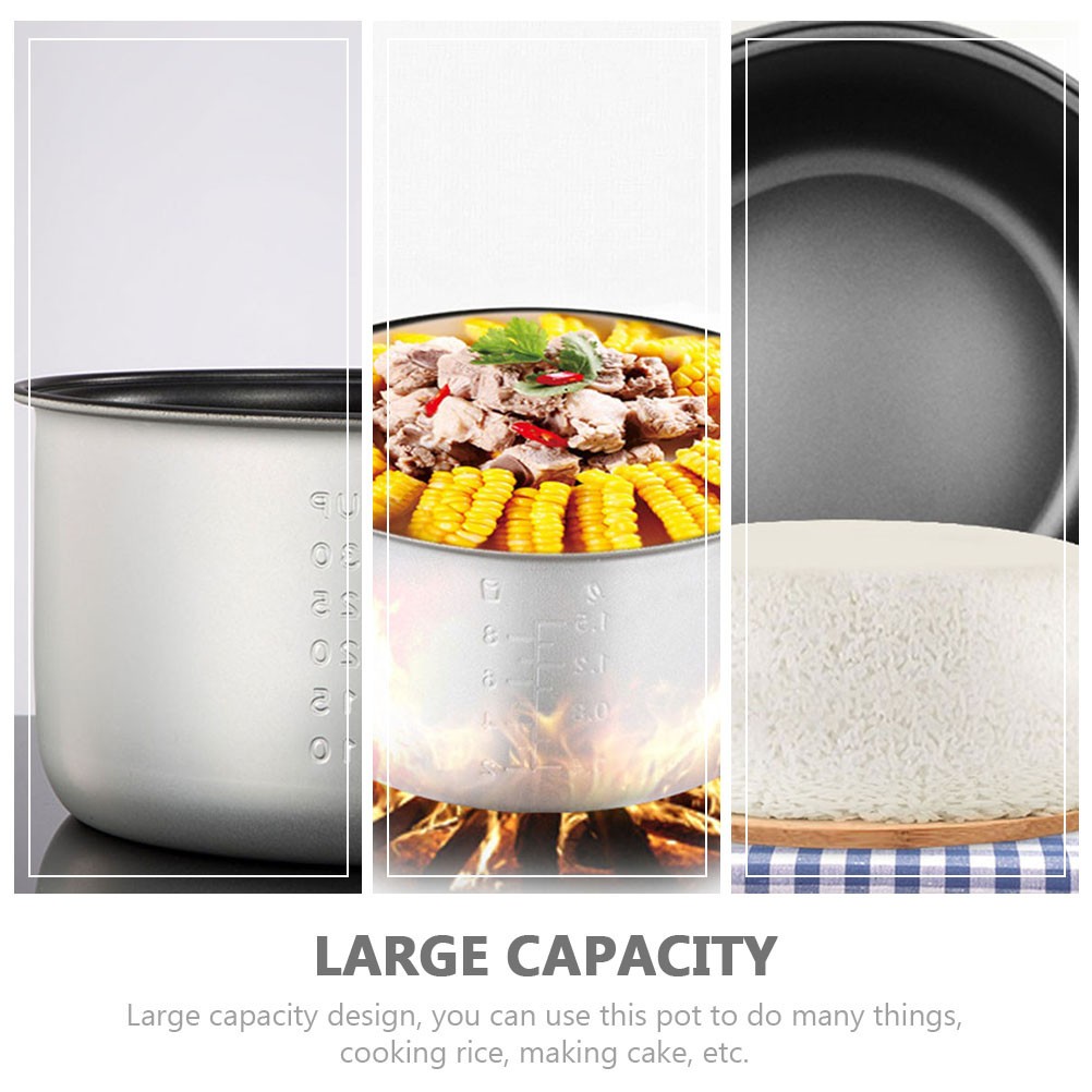 Household Rice Cooker Inner Pot Non-stick Rice Cooker Pot Accessory 4L