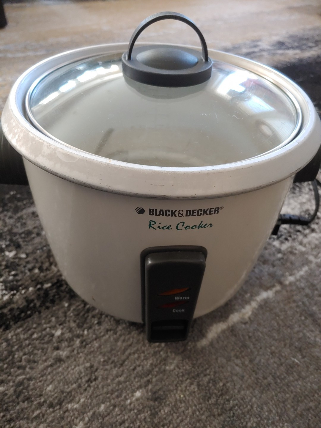 Black and Decker 7 cup Rice Cooker RC400