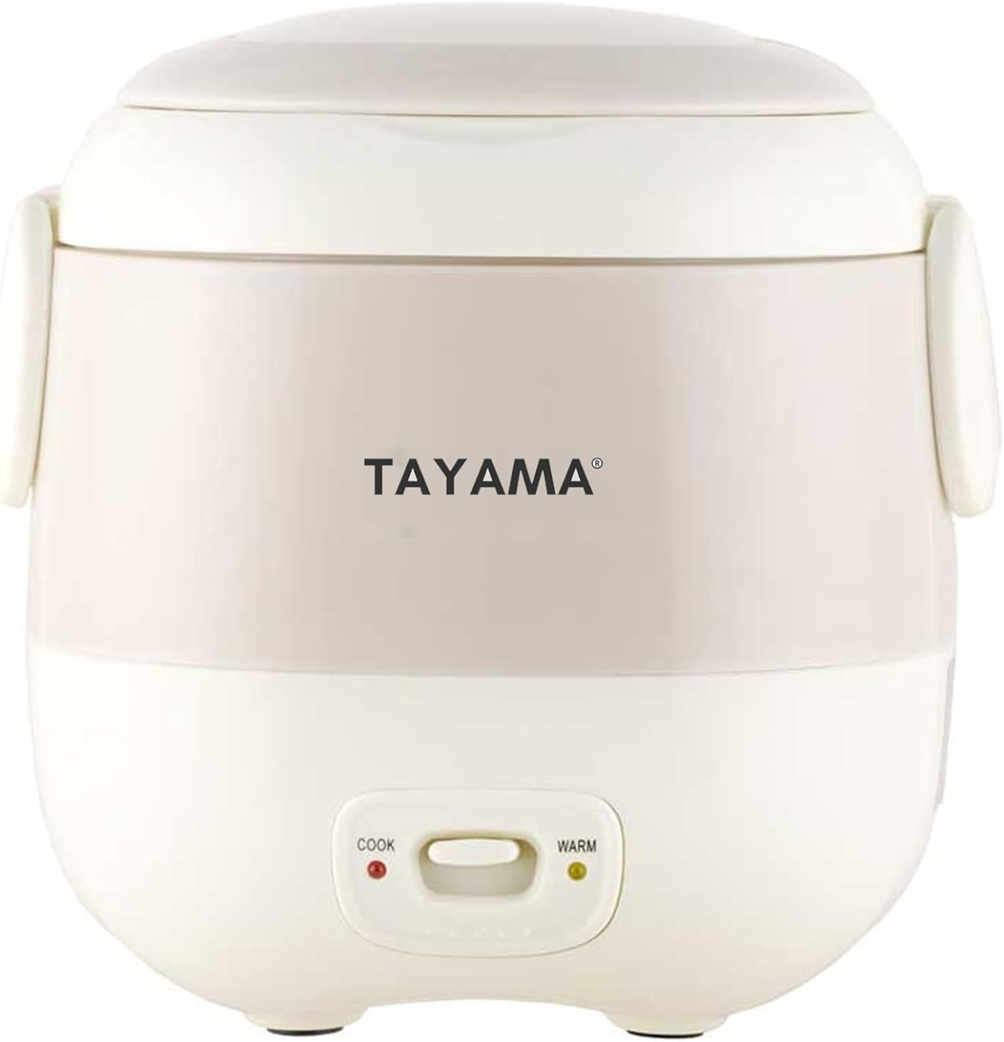 1.5 Cup Portable Mini Rice Cooker, White (TMRC-03R)